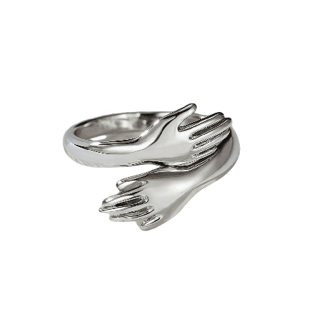 Embrace it Ring Silver