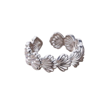 Sea elegante Ring Silver